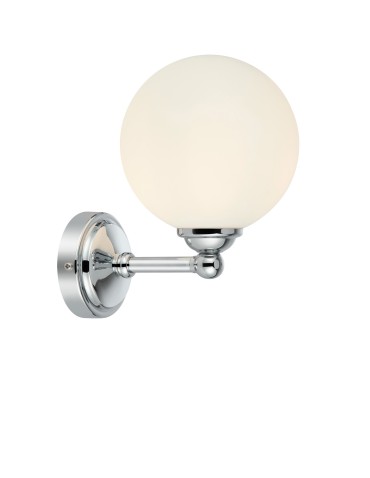 Markslojd TROPEA Ścienna 1L Biały/Chrom IP44 109022