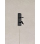 Markslojd CARICA Ścienna 1L LED USB-C z Włącznikiem Czarny 109018