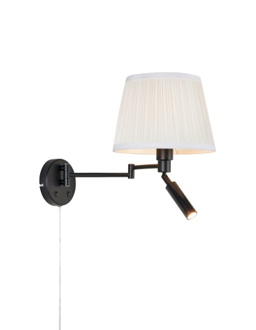 Markslojd PIVOT Wall Mounted 2L Ecru/Black 109016