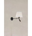 Reading wall lamps - Markslojd PIVOT Wall Mounted 2L Ecru/Black 109016 - product 2