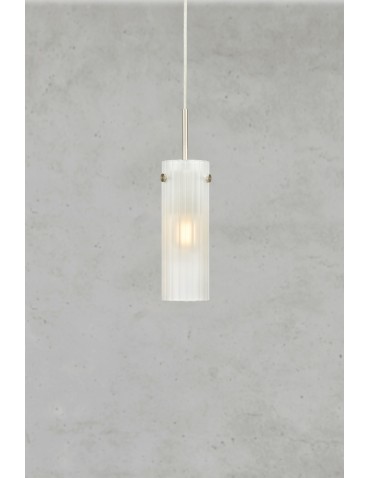 Markslojd TIBIA Wisząca 1L Frosted/Nikiel Satynowy 109014 - produkt 2