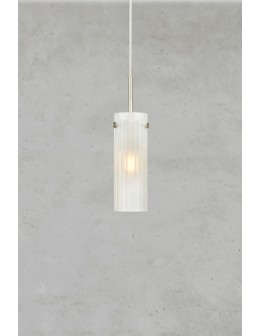 Markslojd TIBIA Pendant 1L Frosted/Satin Nickel 109014 - product 2