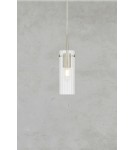 Single pendant lamps - Markslojd TIBIA Pendant 1L Transparent/Satin Nickel 109013 - product 2