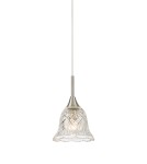 Single pendant lamps - Markslojd LUNA Pendant 1L Transparent/Satin Nickel 109012 - product 1
