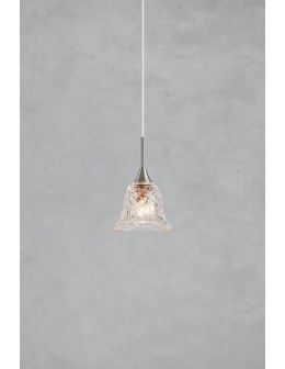 Markslojd LUNA Pendant 1L Transparent/Satin Nickel 109012 - product 2