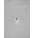 Single pendant lamps - Markslojd LUNA Hanging 1L Transparent/Antique Brass 109011 - product 2