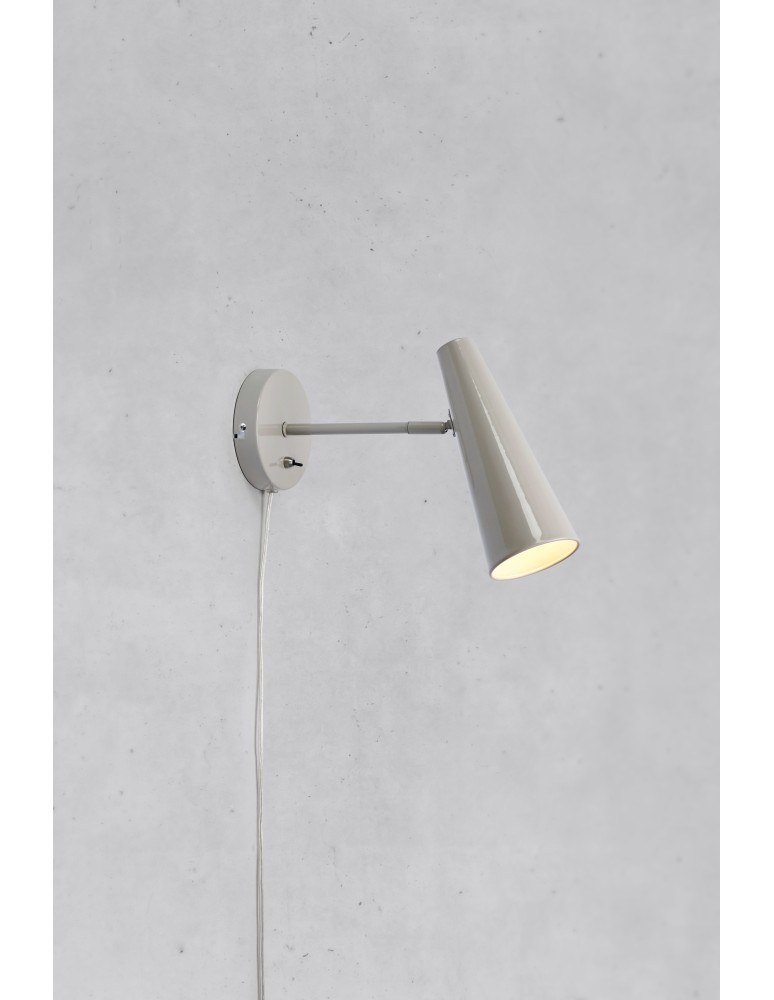 Scandinavian style wall lamps - Markslojd PEAK Wall Mounted 1L Gray Brown 108992 - product kolory-swiatla.pl 2