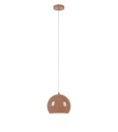 Scandinavian style pendant lamps - Markslojd POP Hanging 1L 20cm Brown 108990 - product 1
