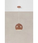 Markslojd POP Wisząca 1L 20cm Brązowy 108990