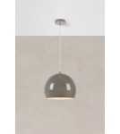 Scandinavian style pendant lamps - Markslojd POP Hanging 1L 28cm Gray 108986 - product 2