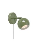 Scandinavian style wall lamps - Markslojd POP Wall Mounted 1L Green 108985 - product 1