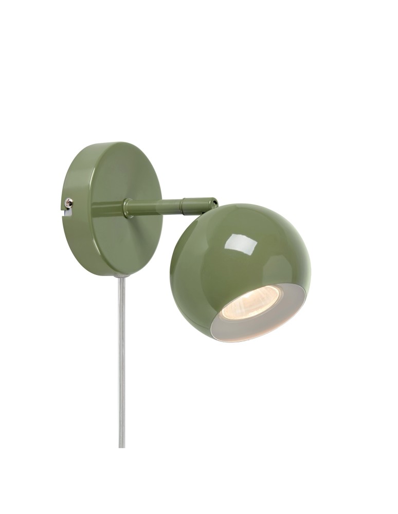 Scandinavian style wall lamps - Markslojd POP Wall Mounted 1L Green 108985 - product kolory-swiatla.pl 1