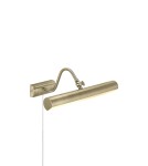 Wall lamps over a painting - Markslojd CIGLIA Wall Mounted 2L Antique Brass 108982 - product 1