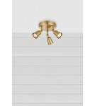 Spotlight ceiling lamps - Markslojd TINY Ceiling 3L Brass 108980 - product 2
