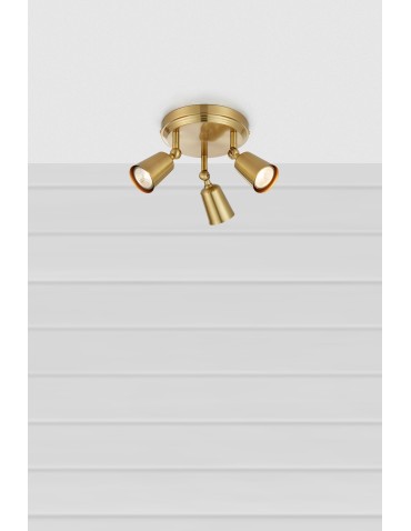 Markslojd TINY Ceiling 3L Brass 108980 - product 2