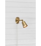 Scandinavian style wall lamps - Markslojd TINY Wall-mounted 1L Brass 108978 - product 2
