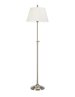Markslojd OXFORD Floor 1L Ecru/Antique Brass 108972
