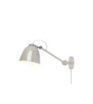 Scandinavian style wall lamps - Markslojd TILT Wall Mounted 1L Grey Brown 108964 - product 1