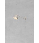 Scandinavian style wall lamps - Markslojd TILT Wall Mounted 1L Grey Brown 108964 - product 2