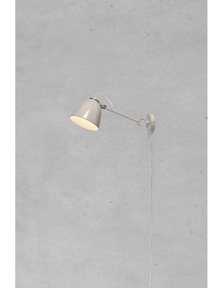 Scandinavian style wall lamps - Markslojd TILT Wall Mounted 1L Grey Brown 108964 - product kolory-swiatla.pl 2