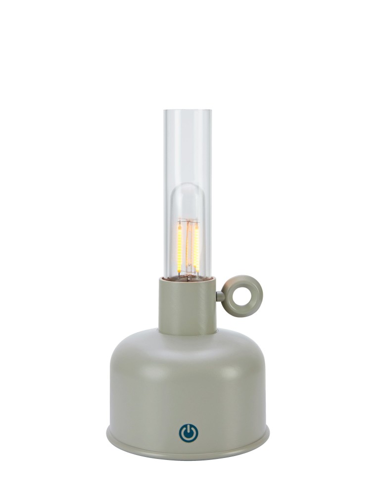 Portable table lamps - Markslojd ASTRID Table Wireless Gray Brown B/O 108921 - product kolory-swiatla.pl 1