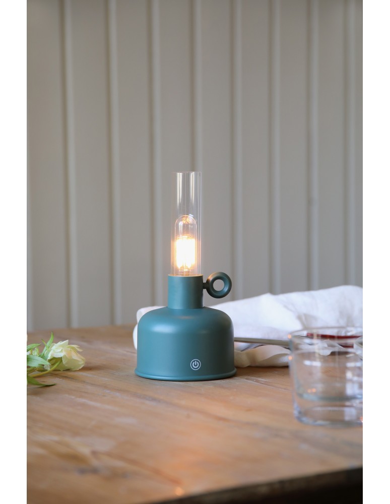 Portable table lamps - Markslojd ASTRID Wireless Table Dark Green B/O 108920 - product kolory-swiatla.pl 2