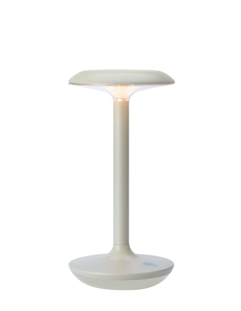 Portable table lamps - Markslojd PETIT Wireless Table Gray Brown B/O 108917 - product kolory-swiatla.pl 1