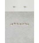 Pendant lamps over the island - Markslojd CUPOLO Hanging 7L Grey Brown 108914 - product 2