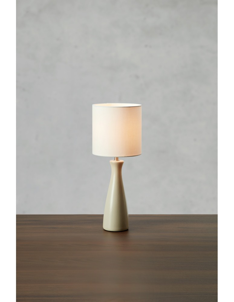 Scandinavian style table lamps - Markslojd BIRILLO Table Ecru/Sand 108906 - product kolory-swiatla.pl 2