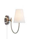 Markslojd AMAR Wall Mounted Ecru/Antique Brass 108908