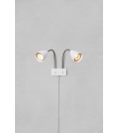 Reading wall lamps - Markslojd CIRO Wall Mounted 2L White/Steel 108900 - product 2