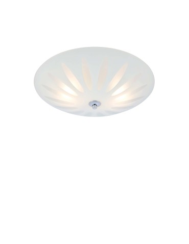 Markslojd PETAL Plafond 2L White/Chrome 108899