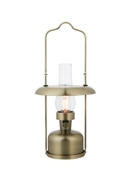 Markslojd FANOS Stołowa Bezprzewodowa Mosiądz Antyczny B/O 108894