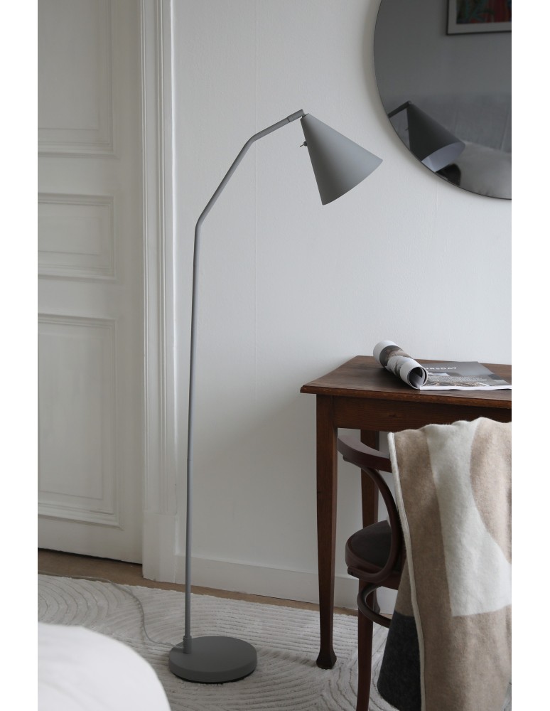 Broken floor lamps - Markslojd FUNIL Floor 3-Stage Dimmable LED Gray 108891 - product kolory-swiatla.pl 2