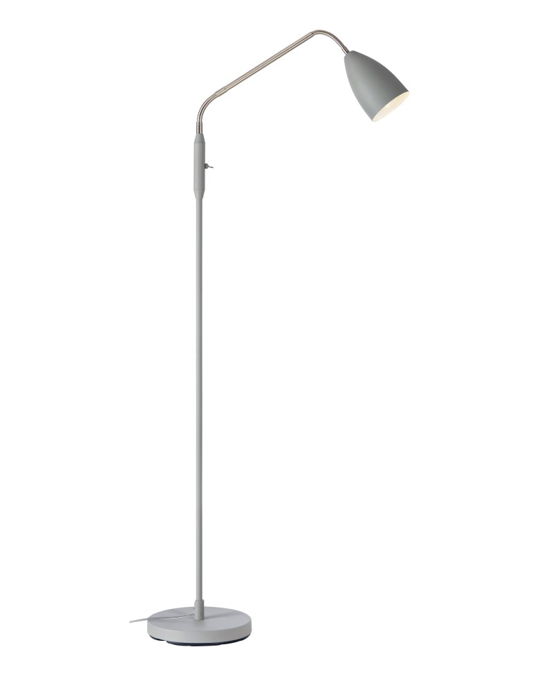 Broken floor lamps - Markslojd PATRO Floor 3-Stage Dimmable LED Gray 108888 - product kolory-swiatla.pl 1