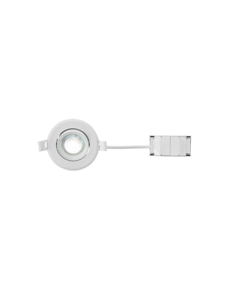 LED flush-mounted lamps - Markslojd PLUTO Flush Mounted 3-Stage Dimming White 108885 - product kolory-swiatla.pl 1