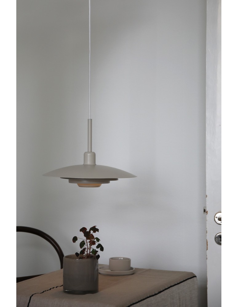 Markslojd PINY Wisząca 1L 35cm Beżowy 108875 Markslojd PINY Wisząca 1L 35cm Beżowy 108875