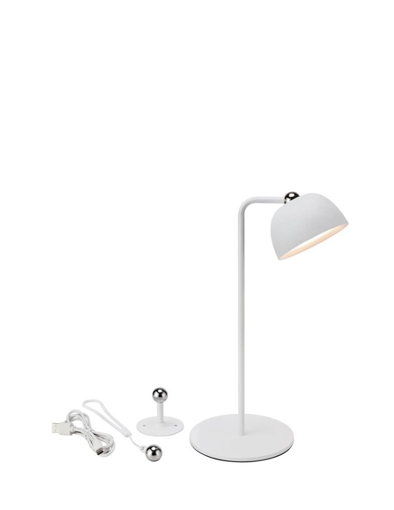 Portable table lamps - Markslojd DIVERSE Wireless 3-in-1 1L White 108925 - product kolory-swiatla.pl 1