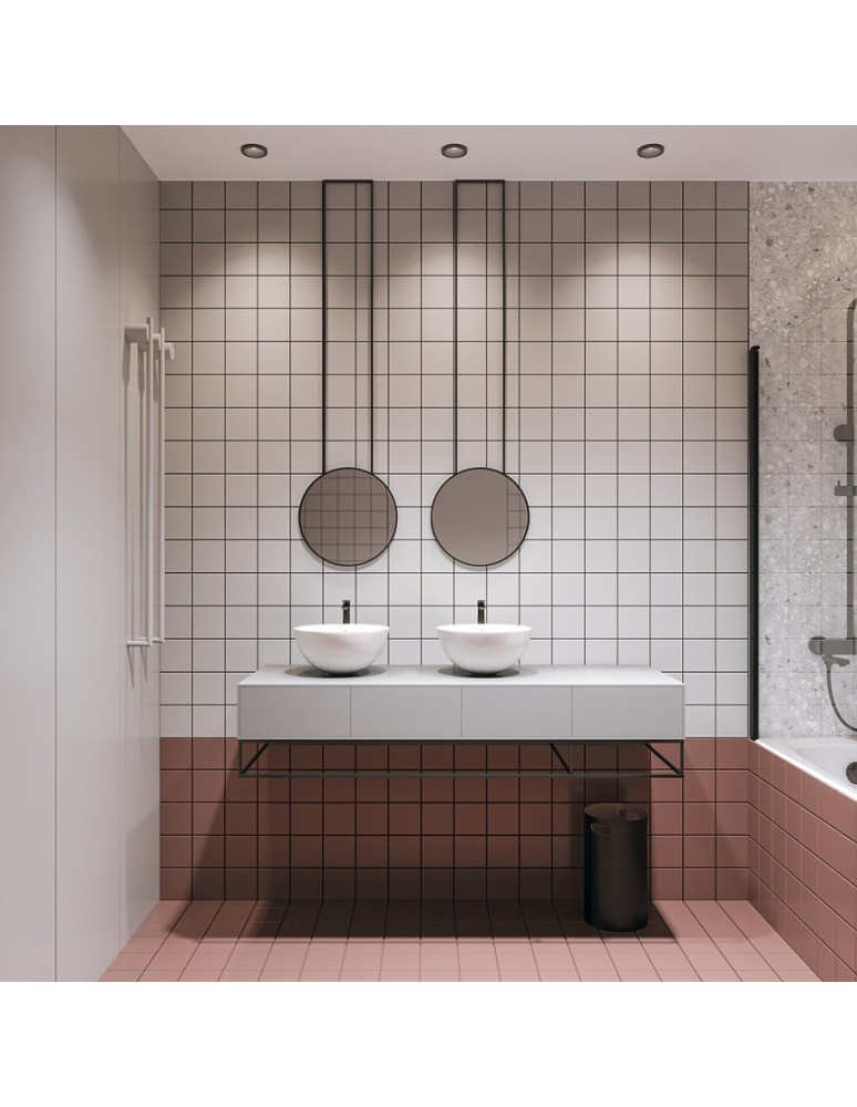 Flush-mounted lamps - pendants - Maytoni Zoom 1xGU10 50W flush mount DL032-2-01B black - product kolory-swiatla.pl 5