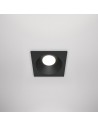 Maytoni Zoom 1xGU10 50W flush mount DL033-2-01B black