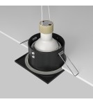 Maytoni Zoom 1xGU10 50W podtynkowa DL033-2-01B czarny