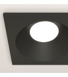 Flush-mounted lamps - pendants - Maytoni Zoom 1xGU10 50W flush mount DL033-2-01B black - product 5