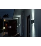 Outdoor wall lamps - Lutec FOCUS Wall-mounted 2xGU10 Anthracite 5604011118 - product 5