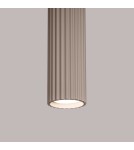 Sollux Lampa wisząca KARBON 1 taupe SL.1759