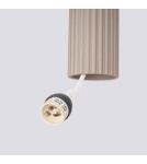 Pendant lamps - Sollux KARBON 1 taupe pendant lamp SL.1759 - product 6