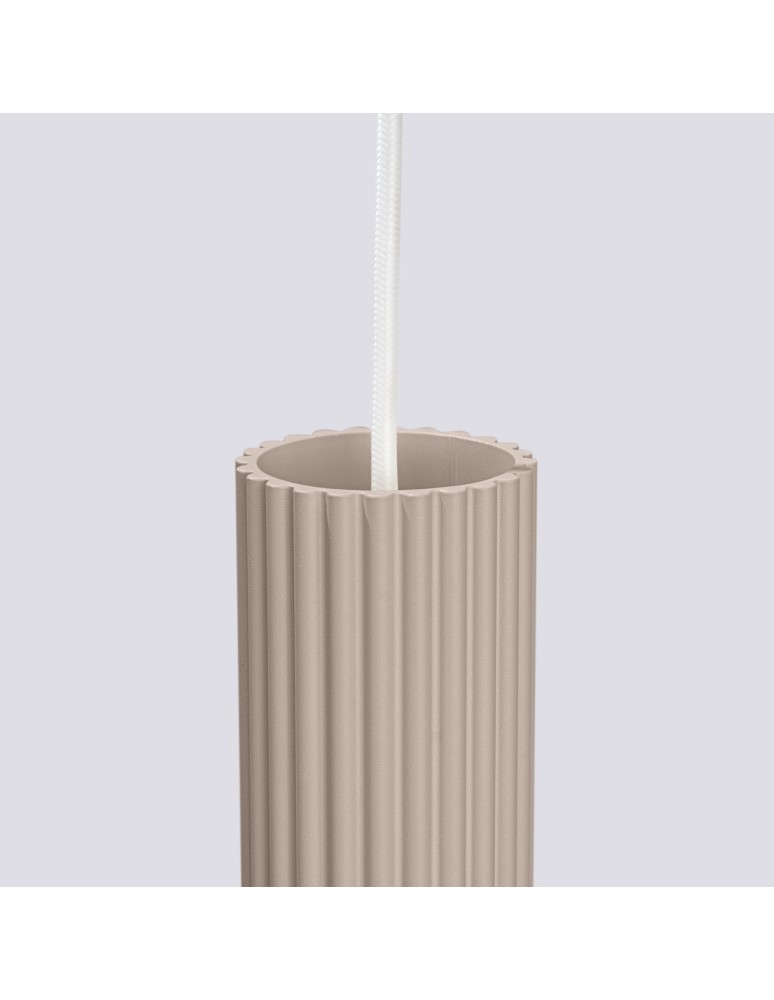 Pendant lamps - Sollux KARBON 1 taupe pendant lamp SL.1759 - product kolory-swiatla.pl 7