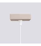 Sollux Lampa wisząca KARBON 1 taupe SL.1759