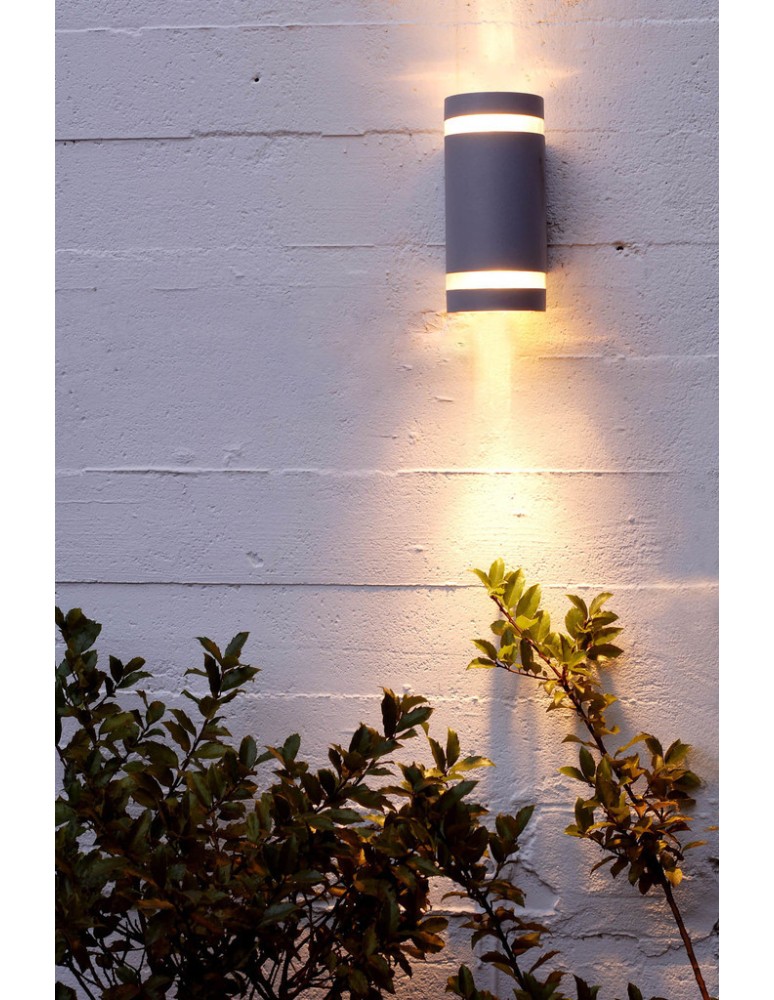 Outdoor wall lamps - Lutec FOCUS Wall-mounted 2xGU10 Anthracite 5604011118 - product kolory-swiatla.pl 6