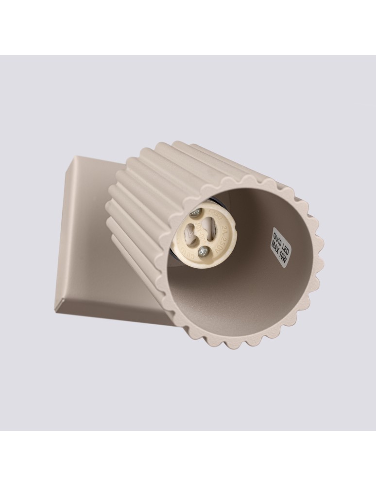 Wall lamps - Sollux Wall lamp KARBON taupe SL.1761 - product kolory-swiatla.pl 5