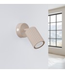 Wall lamps - Sollux Wall lamp KARBON taupe with switch SL.1762 - product 2